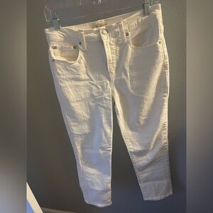 Madewell Women's White Jeans